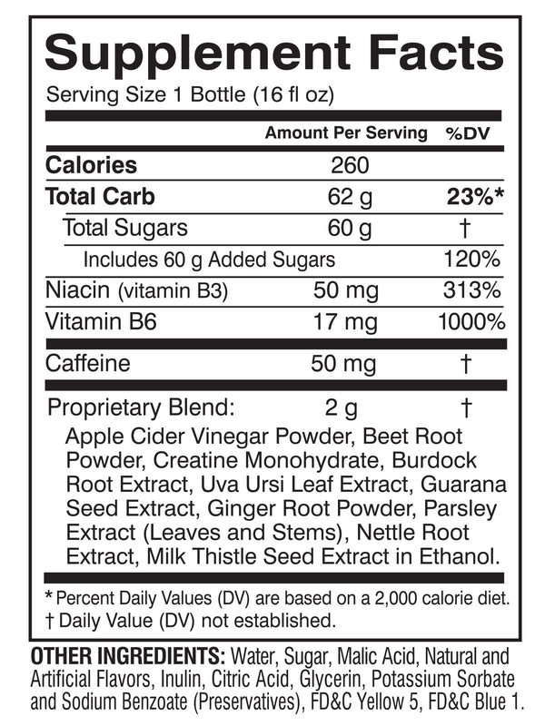 The Fixx Detox Body System Cleanser Green Apple Flavor